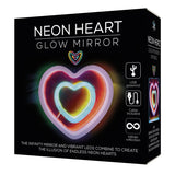 Funtime Neon Heart Glow Mirror