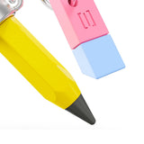 Metalmorphose Doodle Mini Pencil & Eraser Keychain