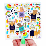 Pipsticks PipStickers Set - Ripped Rodents