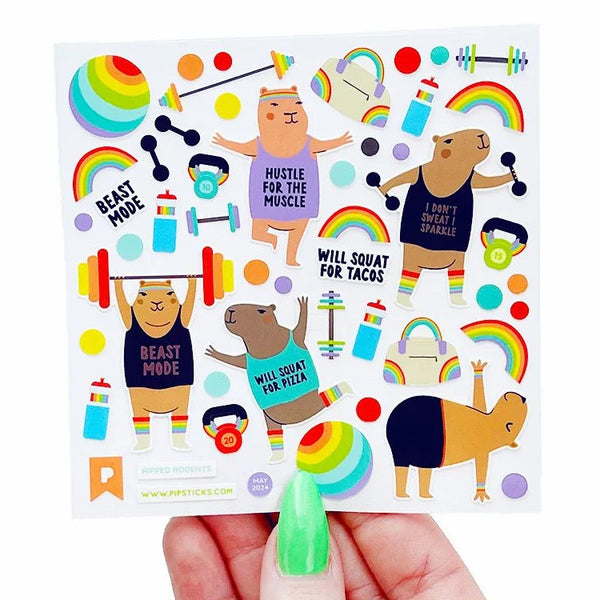 Pipsticks PipStickers Set - Ripped Rodents