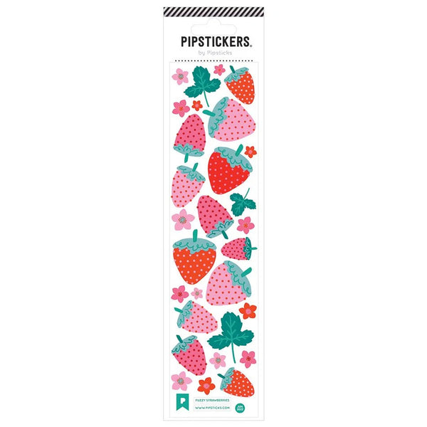 Pipsticks PipStickers Set - Fuzzy Strawberries