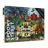 Pomegranate 1000pc Puzzle - Halloween Spooky Street