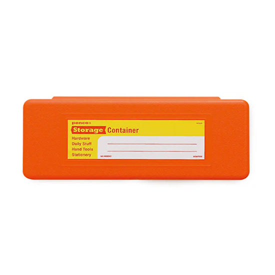Penco Storage Container Pen Case - Orange