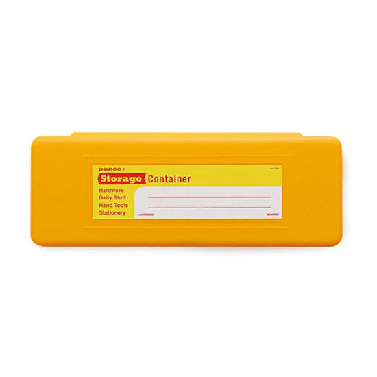 Penco Storage Container Pen Case - Yellow