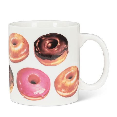 Abbott Bone China Mug 16oz - Glazed Donuts