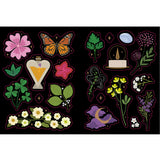 Botanical Magickal Stickers & Spells Book