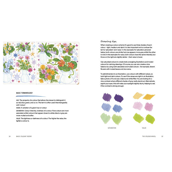 Leaping Hare Press Rewild Your Drawing: How to draw botanicals