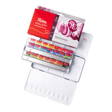 Rosa Watercolour Metal Case Set of 21 - Modern