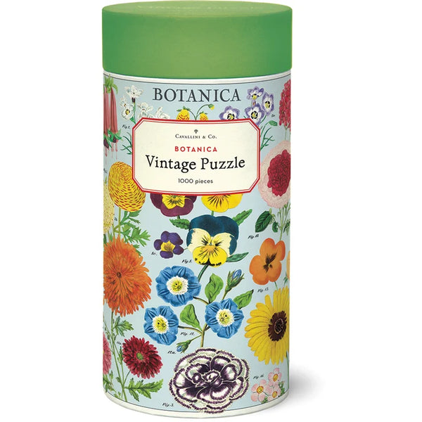 Cavallini 1000pc Vintage Puzzle - Botanica