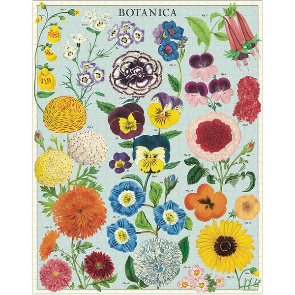 Cavallini 1000pc Vintage Puzzle - Botanica