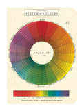 Cavallini Mini (A6) Notebook Set 3pk - Colour Wheel, Mixed Paper 4x5.5" 96pg