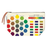 Cavallini Vintage Pouch - Colour Wheel