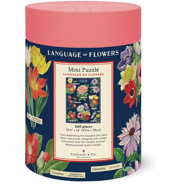 Cavallini 240pc Vintage Puzzle - Language of Flowers