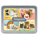 Cavallini Magnet Set of 24 - Vintage Cats