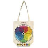 Cavallini Cotton Tote Bag - Chromatic Scale