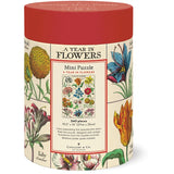 Cavallini 240pc Vintage Puzzle - A Year in Flowers