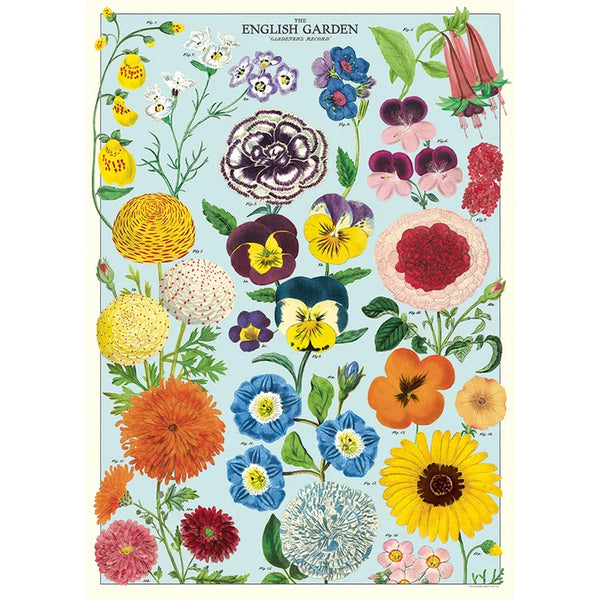 Cavallini Vintage Art Poster - The English Garden