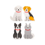 Kikkerland Happy Pup Bag Clips 4pk