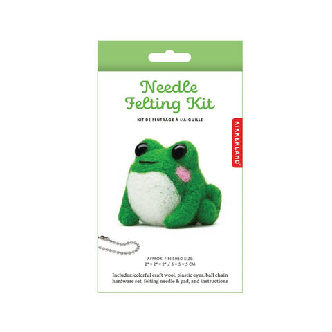 Kikkerland Felting Kit - Frog