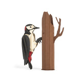 Kikkerland 3D Wooden Puzzle - Woodpecker