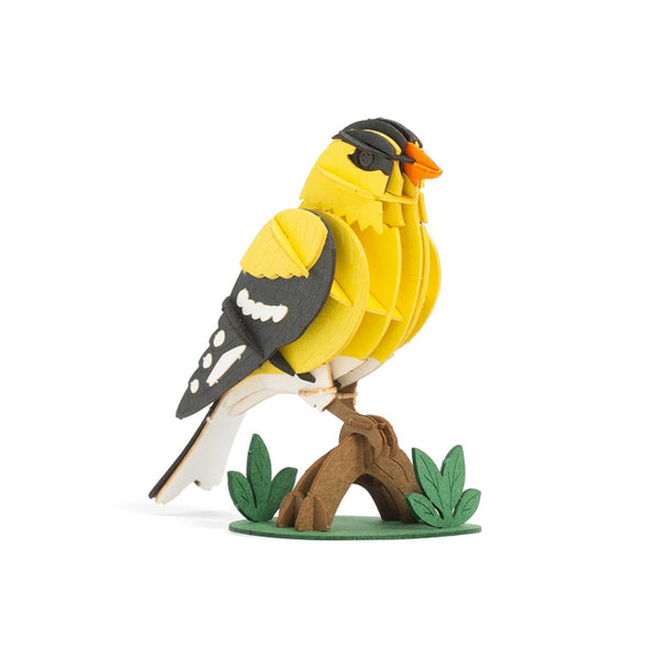 Kikkerland 3D Wooden Puzzle - American Goldfinch