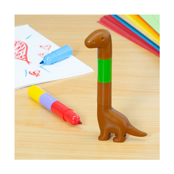 Kikkerland Dino Rainbow Marker