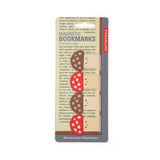 Kikkerland Magnetic Bookmarks 4pk - Mushroom