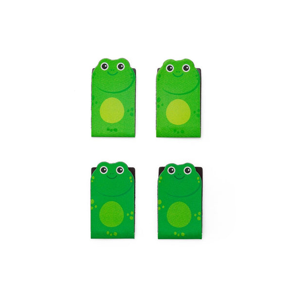 Kikkerland Magnetic Bookmarks 4pk - Frog