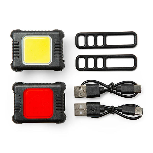 Kikkerland Fiets Rechargeable Bike Lights