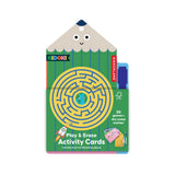 Kikkerland Kidoki Play & Erase Activity Cards 15pk