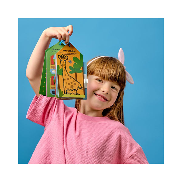 Kikkerland Kidoki Play & Erase Activity Cards 15pk