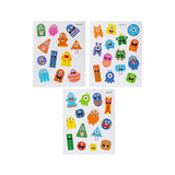 Kikkerland Kidoki Silly Monster Puffy Stickers