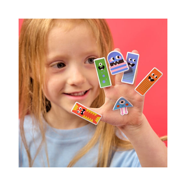 Kikkerland Kidoki Silly Monster Puffy Stickers