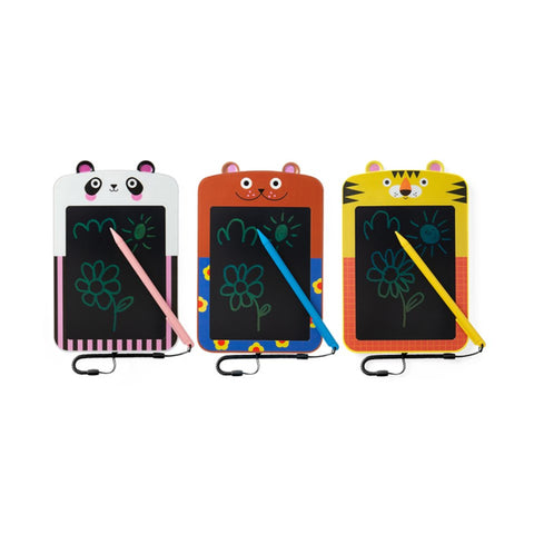 Kikkerland Kidoki Animal Friends Doodle Board Assortment