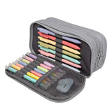 Zipit Half & Half Pencil Case - Grey