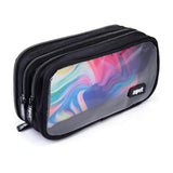 Zipit Half & Half Pencil Case - Rainbow