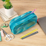 Zipit Meshup Pencil Case - Teal