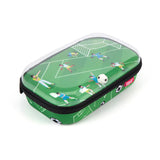 Zipit Playful Clear Top Pencil Storage Box - Soccer
