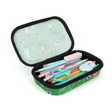 Zipit Playful Clear Top Pencil Storage Box - Soccer