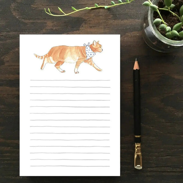 Gotamago Notepad 4.5x6.5" Wandercat