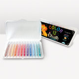The Piggy Story Colour Everywhere Twistable Chalk Crayons - Animals Around the World