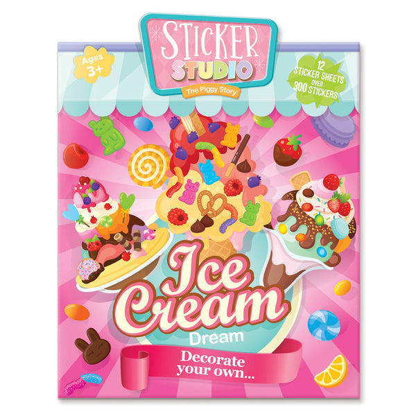 The Piggy Story Sticker Studio - Ice Cream Dream