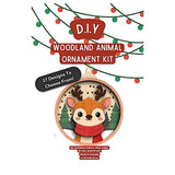 The Craft Witch Winter Wonderland Ornament Kit - Reindeer