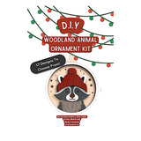 The Craft Witch Winter Wonderland Ornament Kit - Raccoon