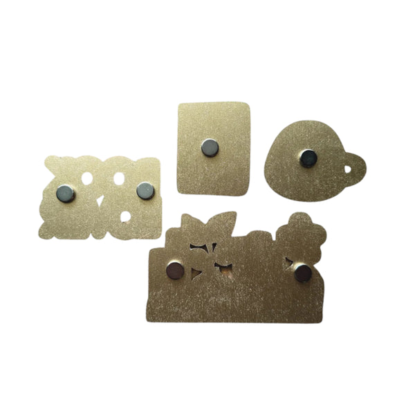 The Craft Witch DIY Handcrafted Magnet Set - Book Lovers