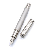 Monteverde Ritma Fountain Pen - Brushed Stainless Steel (Fine)