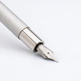 Monteverde Ritma Fountain Pen - Brushed Stainless Steel (Fine)