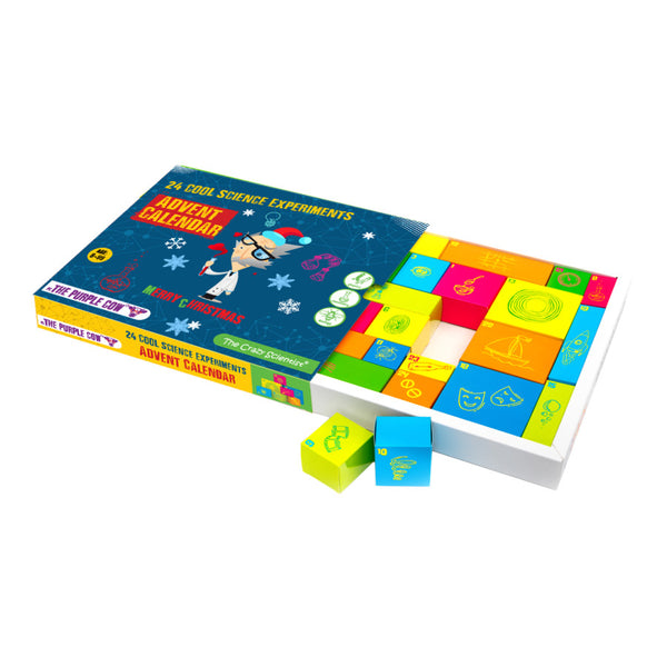Purple Cow The Crazy Scientist Advent Calendar, 24 Science Experiments