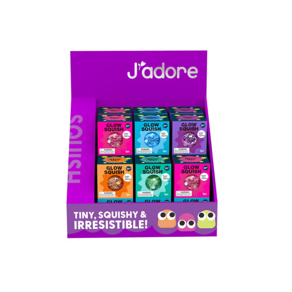J'adore Squeeze Toy - Glow Squish, Assorted