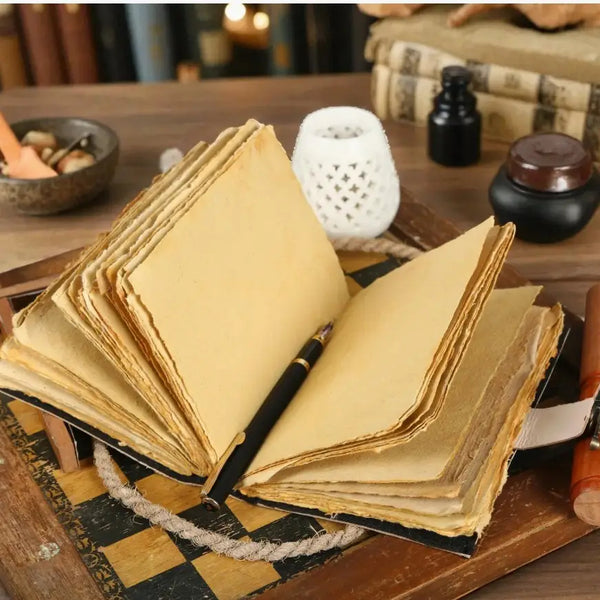 Craft Junky Handmade Journal Blank: Celestial Floral